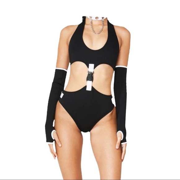 Can't Be Copied Bodysuit Set (NWOT) - Picture 4 of 5